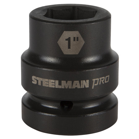 STEELMAN 1" Drive x 1" 6-Point Impact Socket 79296